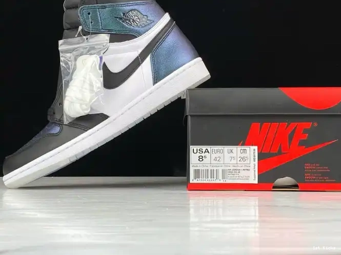 1st Kicks Air 2017 Retro 907958-015 Star Jordan 1 All 